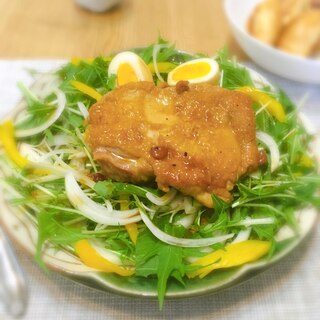 野菜たっぷり♡鶏もも肉の和風甘辛煮❣️